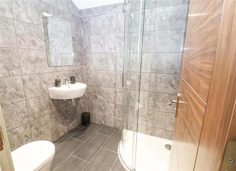 This is the bathroom at Dragonstone Lodge, East Cowton