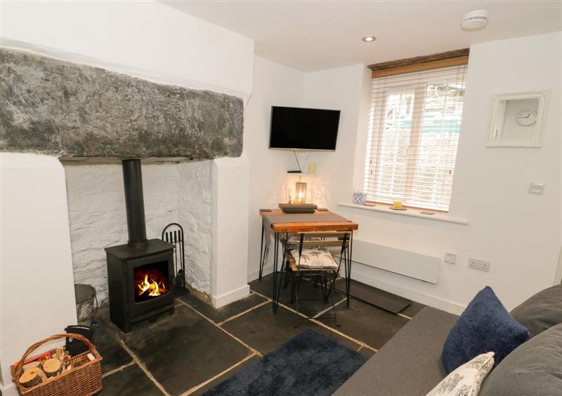 Relax in the living area at Draig Bach, Penmachno