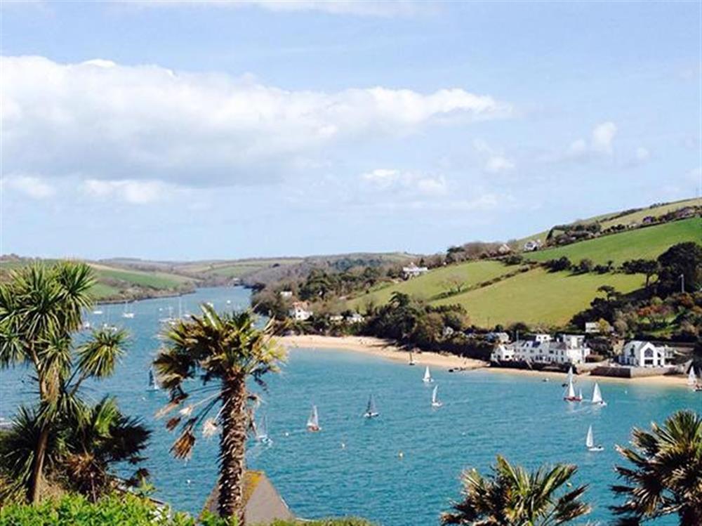 A short drive from Salcombe, another scenic coastal village at Drake House in , Hope Cove