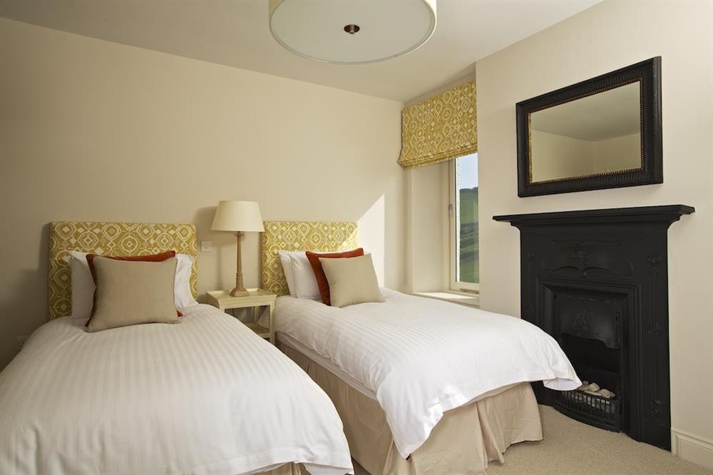 First floor twin bedroom with sea views (photo 2) at Drake House in , Hope Cove