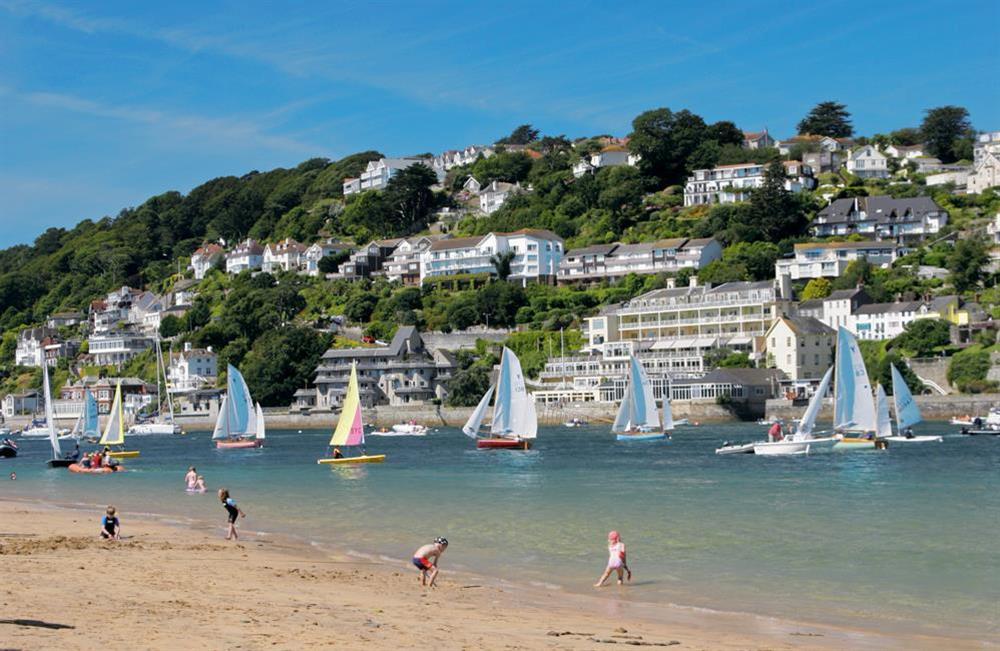 The town of Salcombe is a short drive away