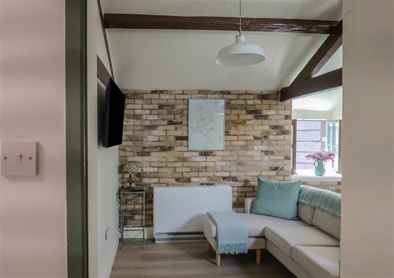 Relax in the living area at Drakes Hideaway, Lyme Regis