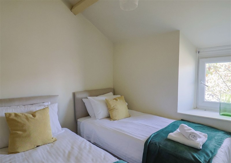 This is a bedroom at Drakes Hideaway, Lyme Regis