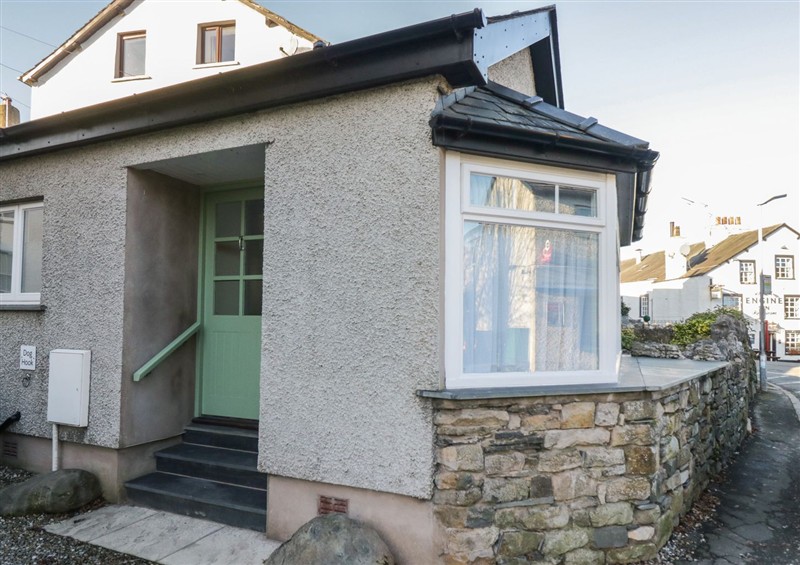 The setting of Drapers Cottage at Drapers Cottage, Cark In Cartmel