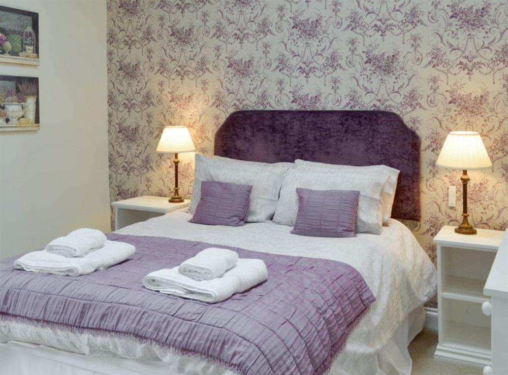 Relaxing second double bedroom at Dray Cottage in East Allington, Nr. Totnes, Devon., Great Britain