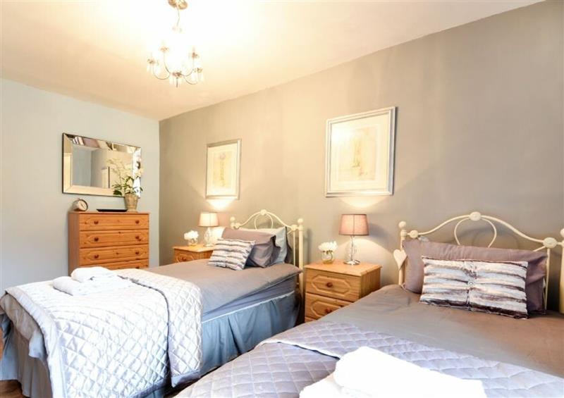 One of the 2 bedrooms at Dray Cottage, Warkworth