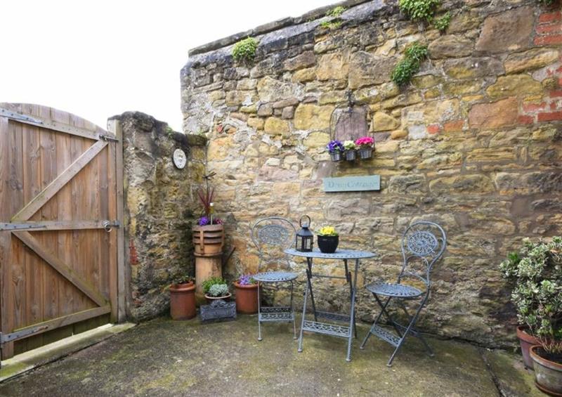 Outside at Dray Cottage, Warkworth