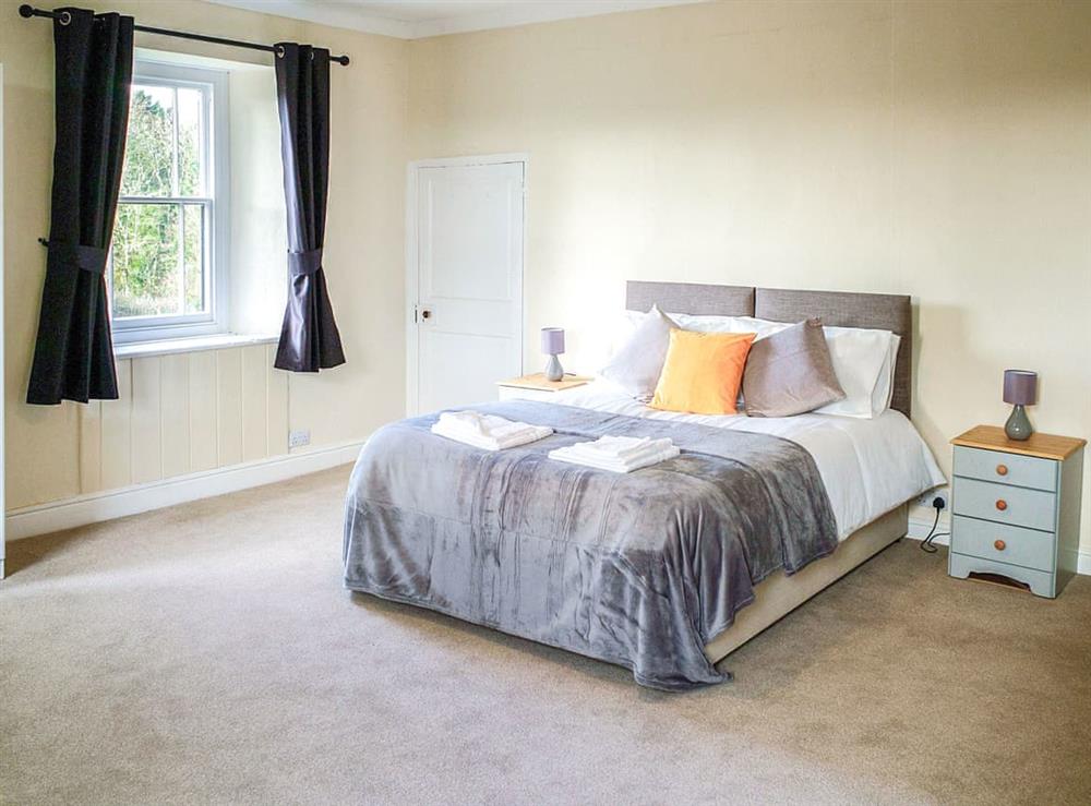 Double bedroom at Driby Manor House in Driby Top, near Alford, Lincolnshire