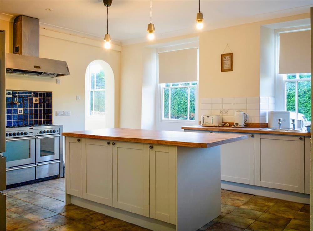 Kitchen at Driby Manor House in Driby Top, near Alford, Lincolnshire
