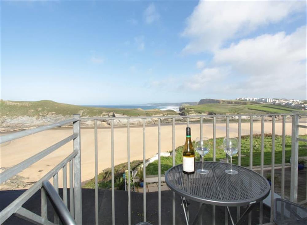 Balcony (photo 2) at Driftwood in 7 Glendorgal Sands, Newquay