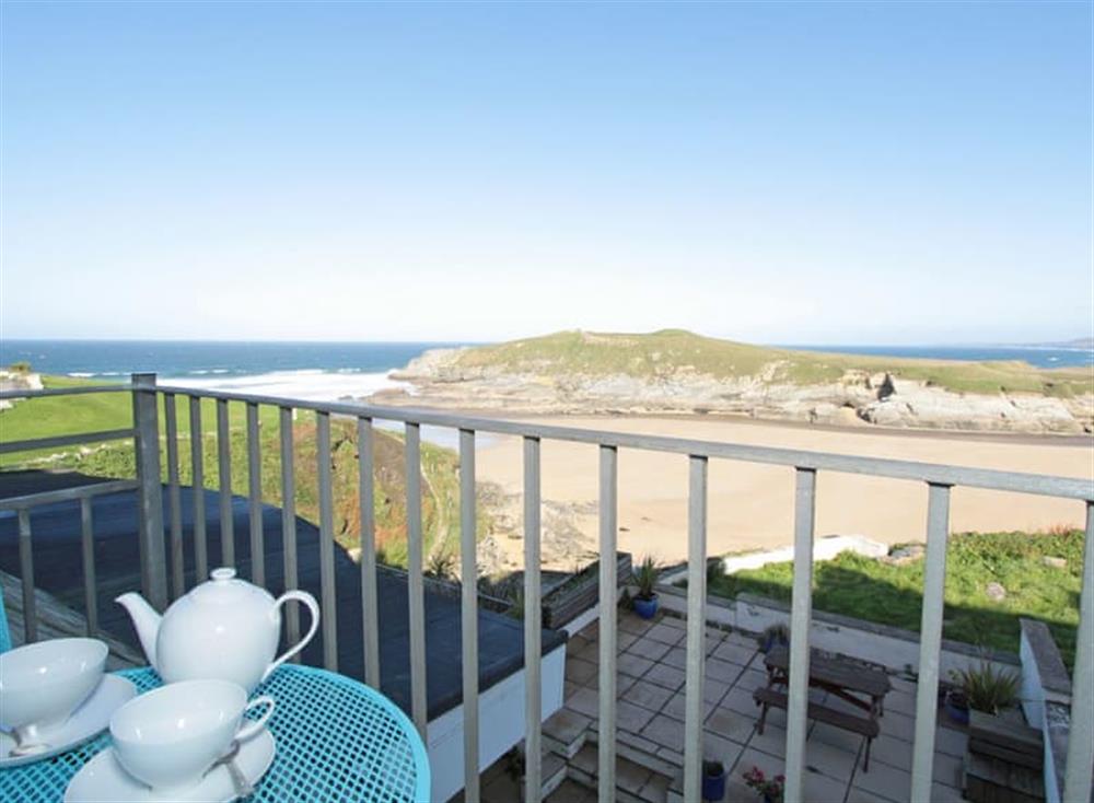 Balcony (photo 3) at Driftwood in 7 Glendorgal Sands, Newquay