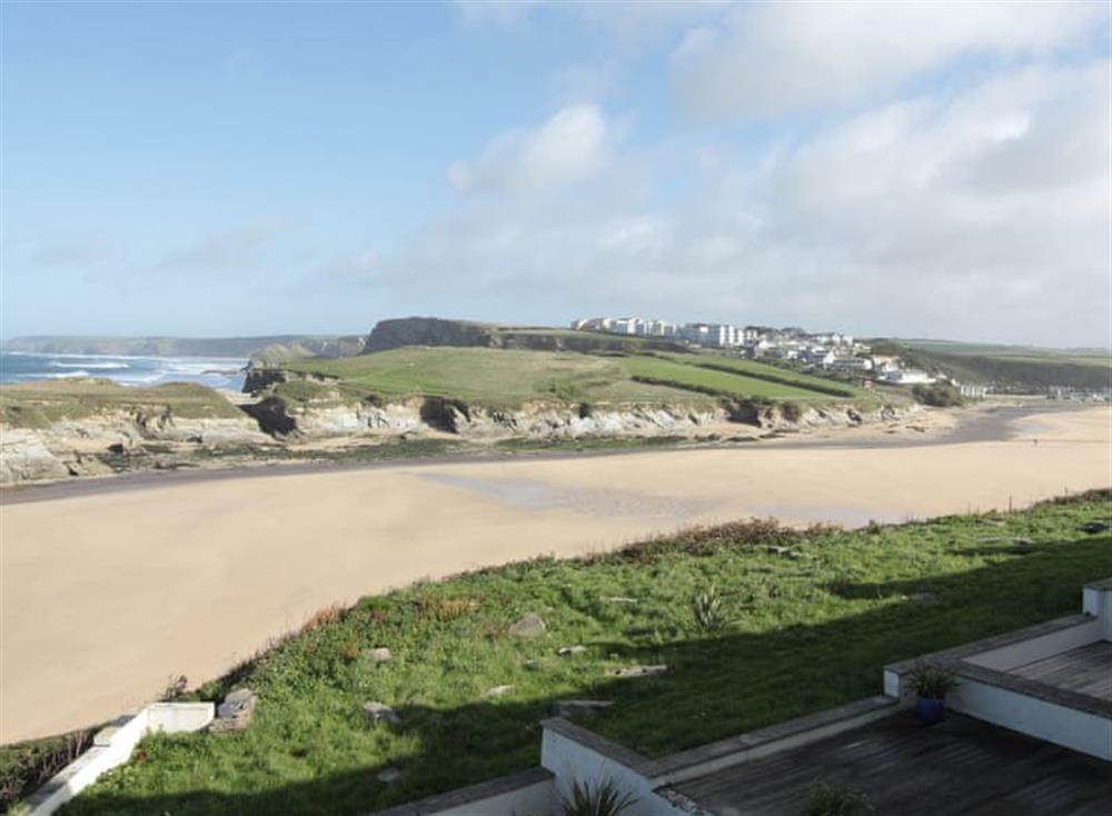 View (photo 2) at Driftwood in 7 Glendorgal Sands, Newquay
