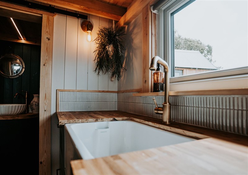 Kitchen at Driftwood, Carreglefn near Llanfechell