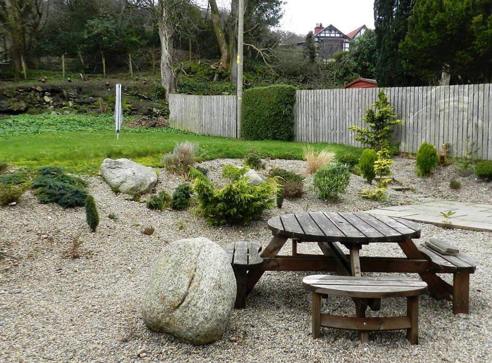 Garden at Driftwood in Corrie, Isle of Arran, Scotland