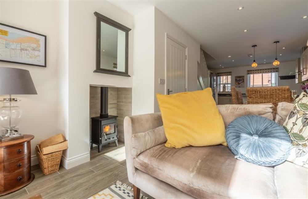Comfortable modern furnishing at Driftwood Cottage, Brancaster near Kings Lynn