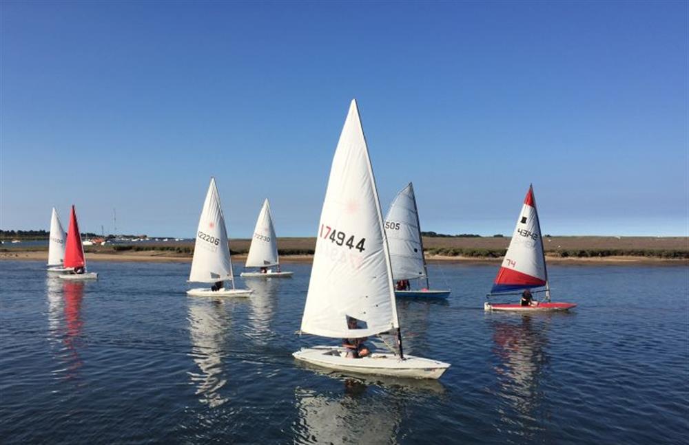 Sailing is popular at Brancaster Staithe at Driftwood Cottage, Brancaster near Kings Lynn