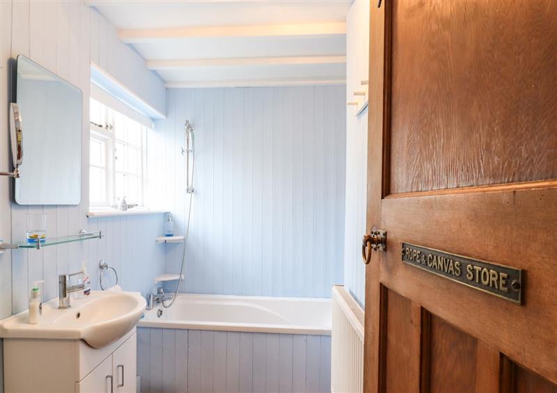 This is the bathroom at Driftwood Cottage, Harwich