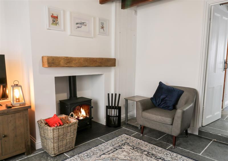 Relax in the living area at Driftwood Cottage, Hinderwell