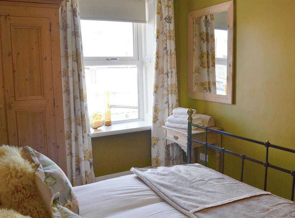 Double bedroom at Driftwood Cottage in Seahouses, Northumberland
