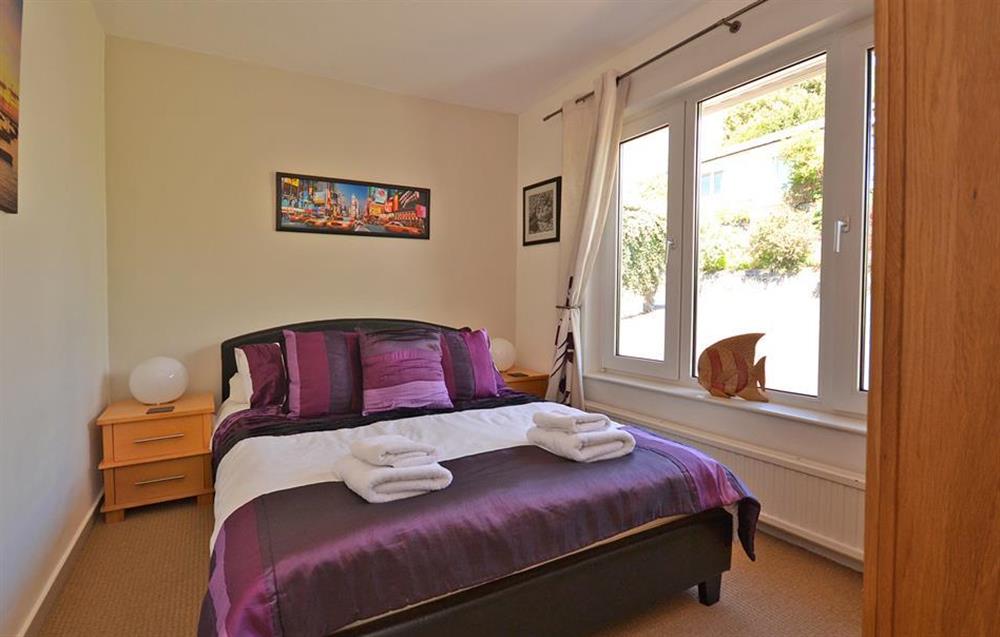 The top floor double bedroom at Driftwood, Dartmouth
