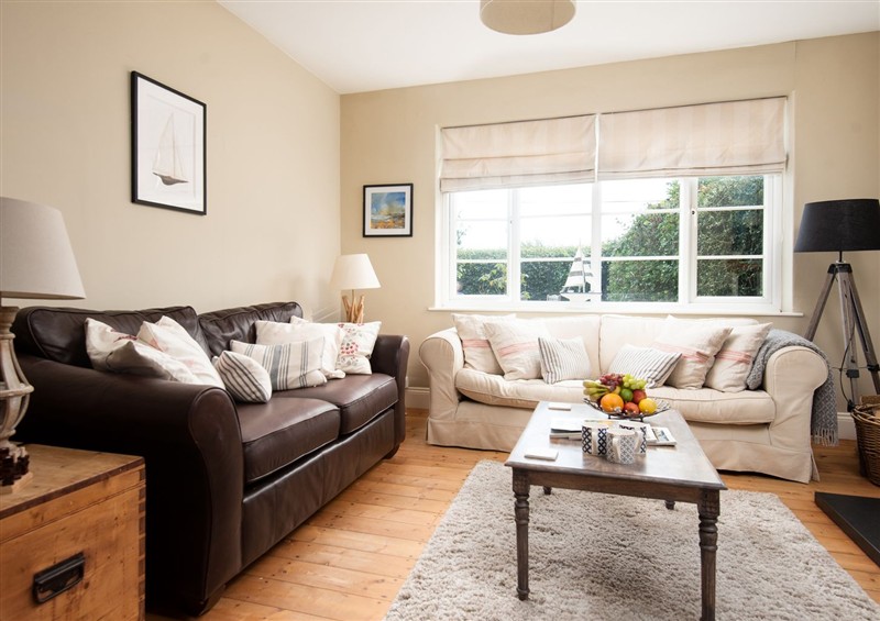 The living area at Driftwood, Embleton