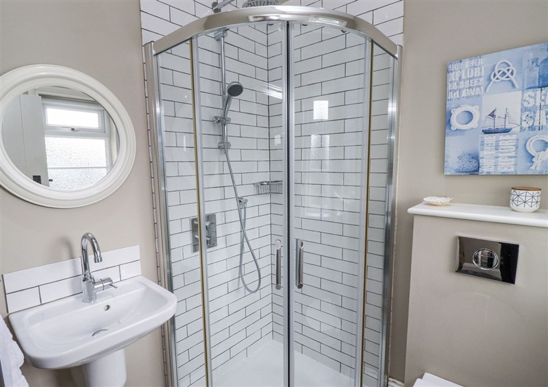 This is the bathroom at Driftwood, Embleton