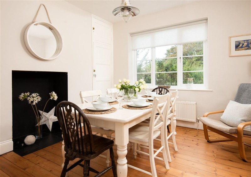 This is the dining room at Driftwood, Embleton