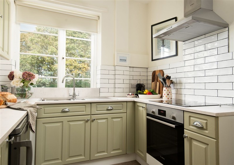 This is the kitchen at Driftwood, Embleton