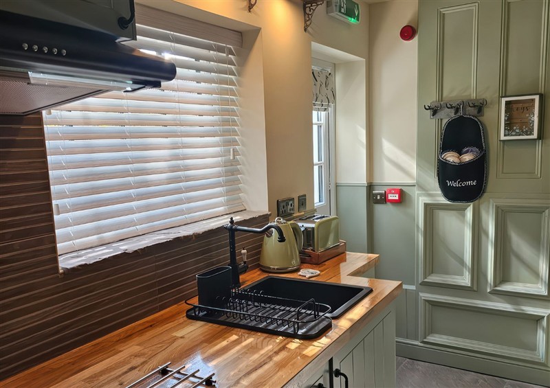 The kitchen at Driftwood, Flamborough