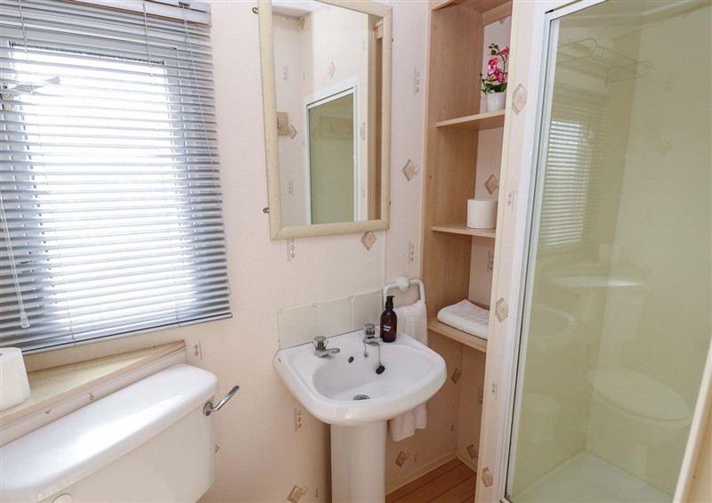 Bathroom at Driftwood Haven, Witterings Holiday Park near East Wittering