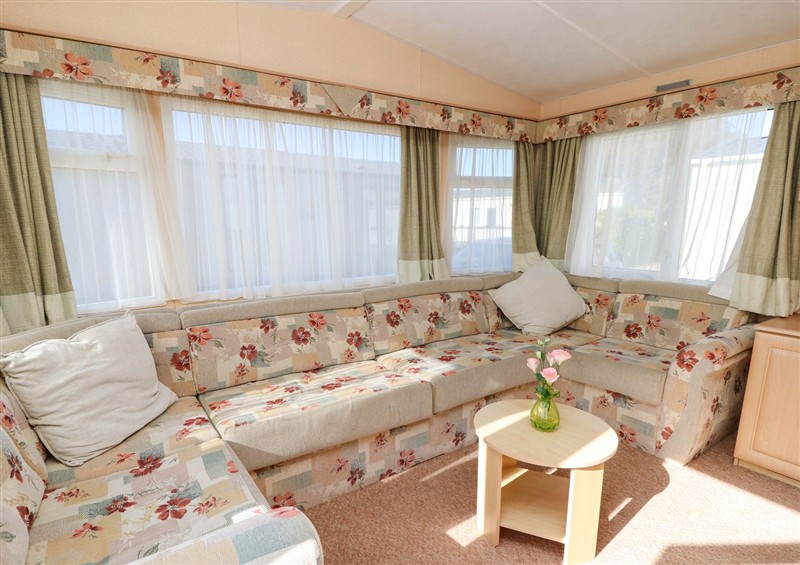 Relax in the living area at Driftwood Haven, Witterings Holiday Park near East Wittering