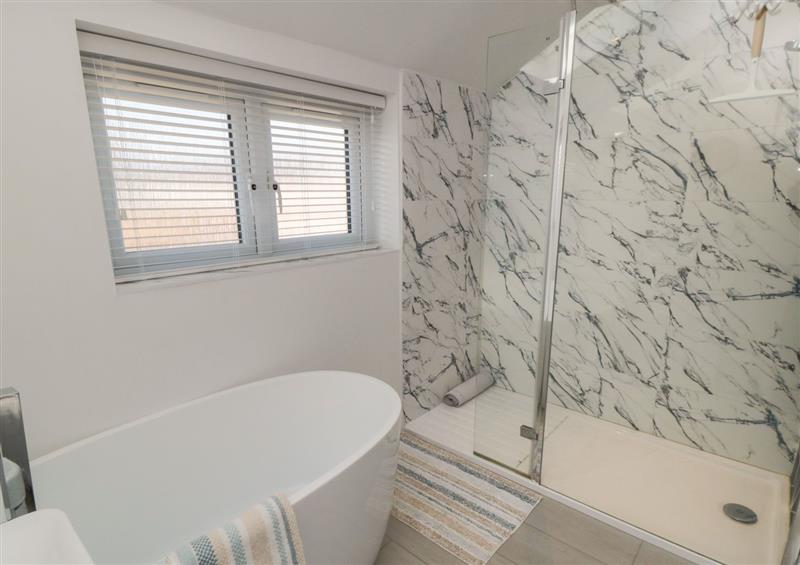 The bathroom at Driftwood House, Marske-By-The-Sea