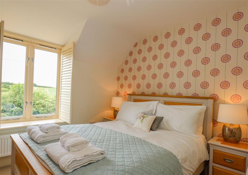 One of the bedrooms at Driftwood House, Ringstead