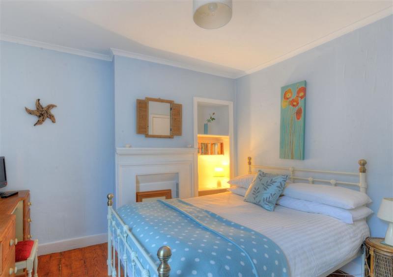 One of the bedrooms at Driftwood, Lyme Regis