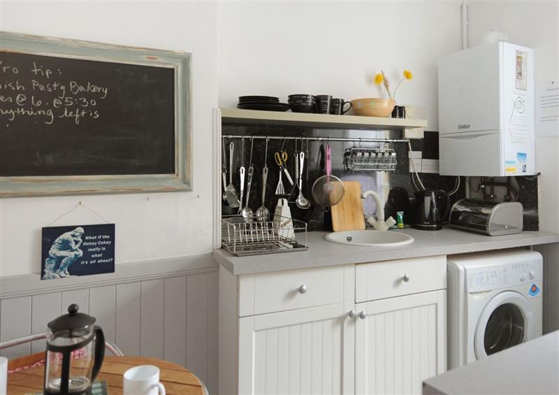 The kitchen at Driftwood, Lyme Regis
