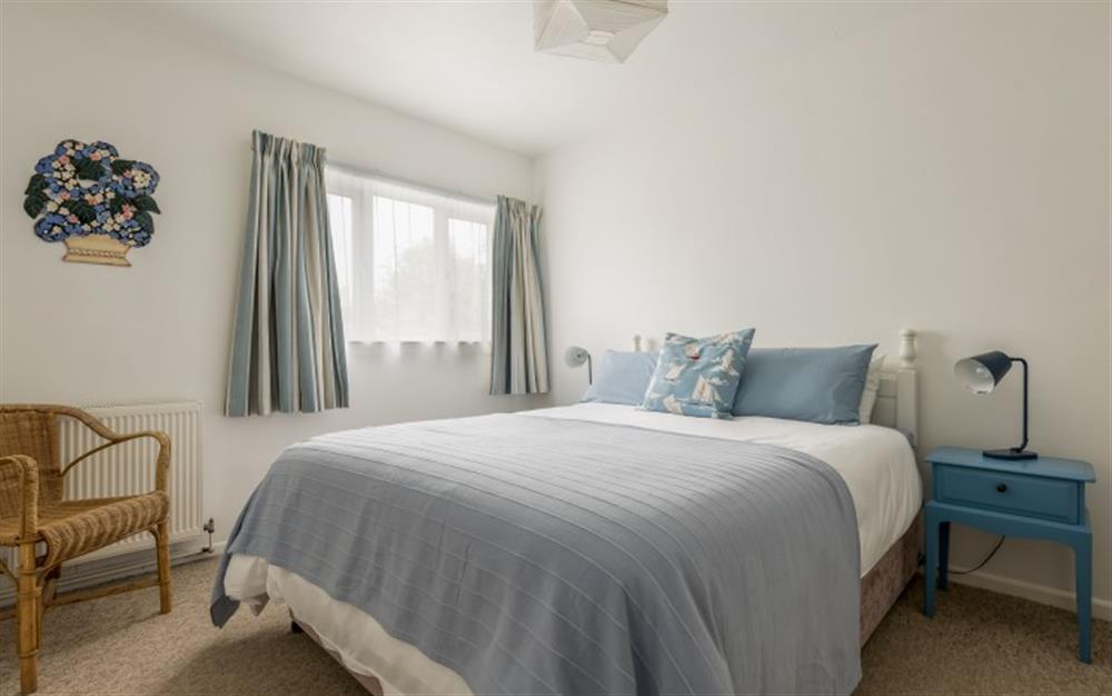One of the bedrooms at Driftwood in Milford On Sea