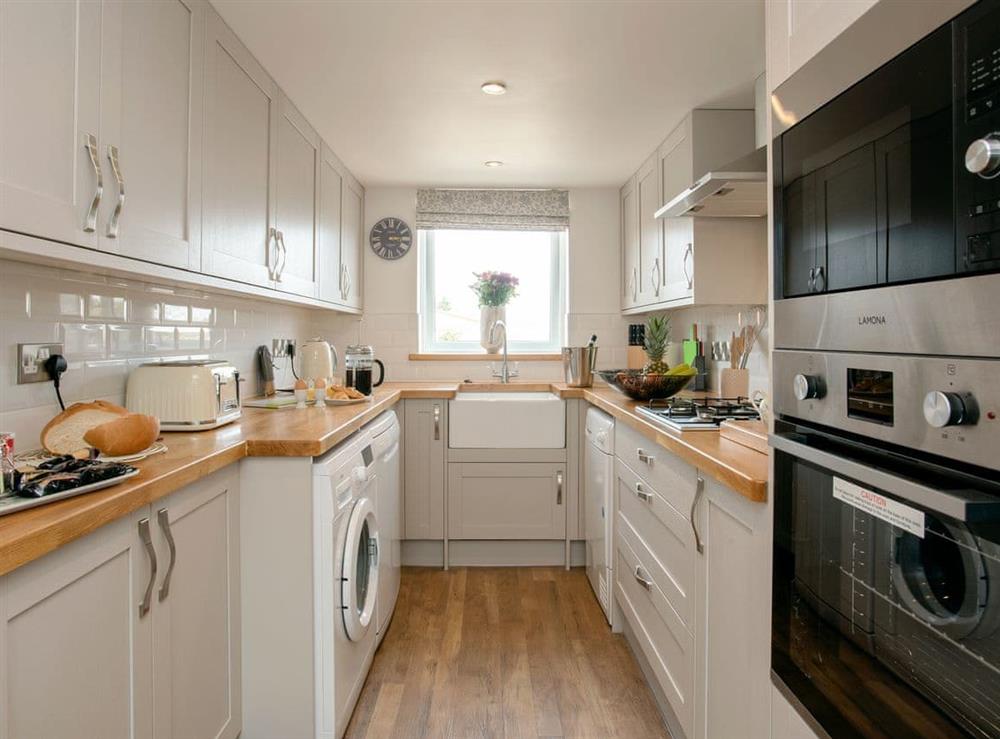 Well equipped kitchen area at Driftwood in Pakefield, near Lowestoft, Suffolk