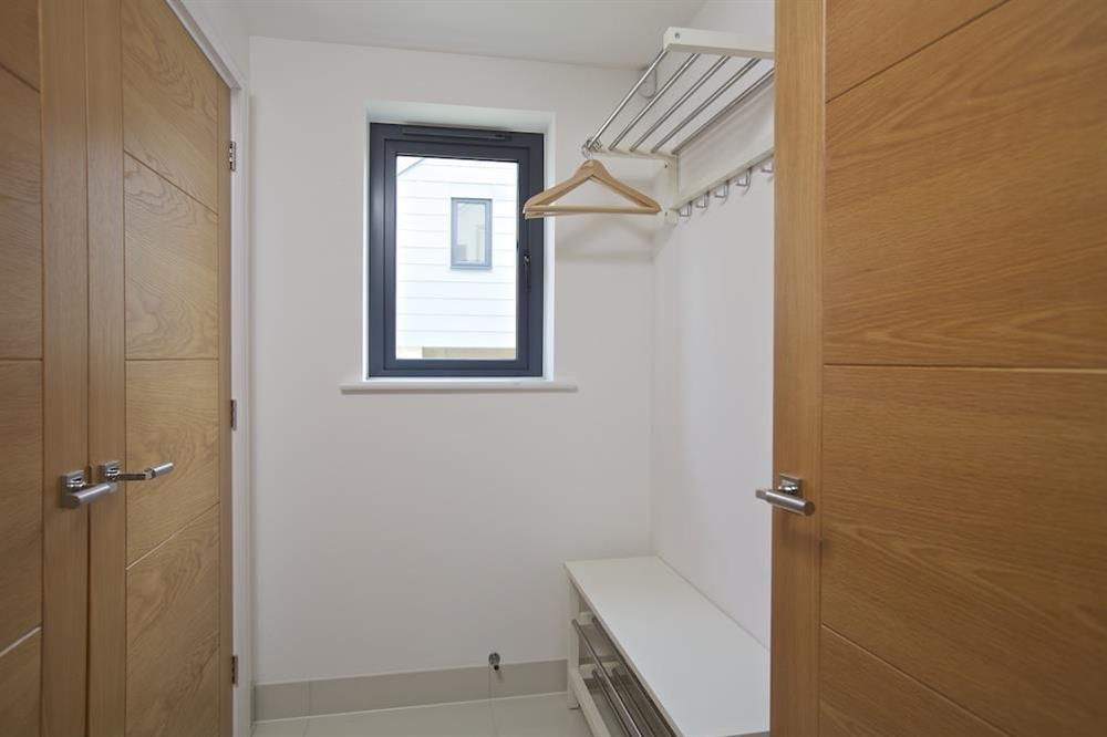 Second ground floor utility room with storage space at Driftwood in , Salcombe