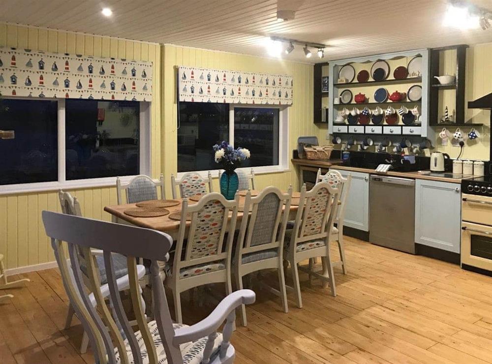 Kitchen/diner at Driftwood in Southerness, Dumfries, Dumfriesshire