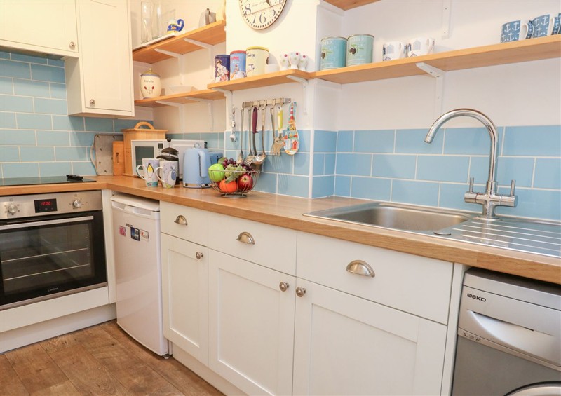 The kitchen at Driftwood, Weymouth