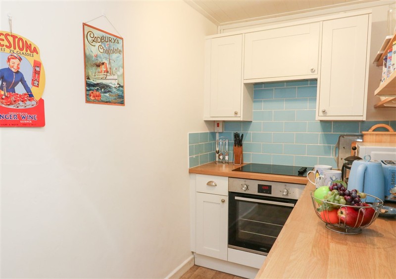 This is the kitchen at Driftwood, Weymouth