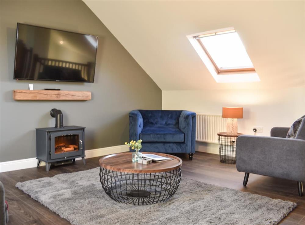 Living area at Drovers Barn in Penrith, Cumbria