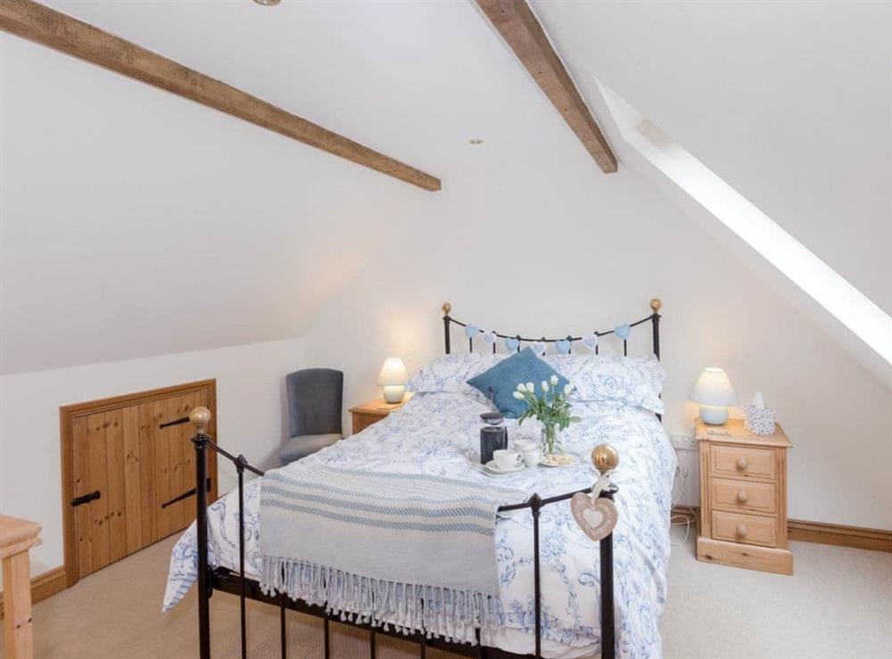 Comfortable bedroom at Drovers Cottage in East Meon, Hampshire., Great Britain