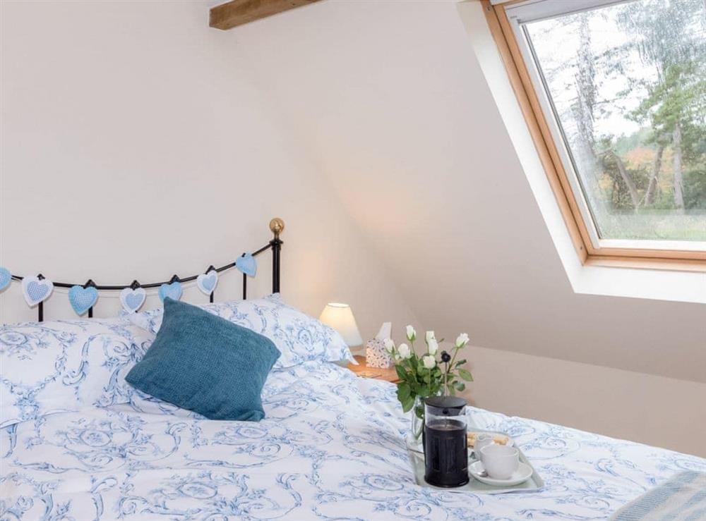 Light and airy bedroom at Drovers Cottage in East Meon, Hampshire., Great Britain
