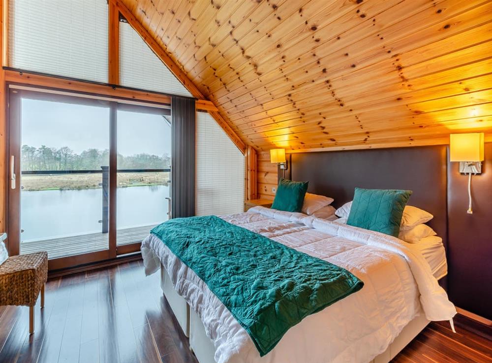 Double bedroom at Drovers in West Woodburn, Northumberland