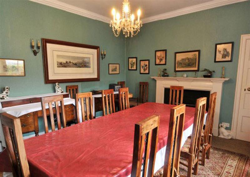Dining room at Druidaig Lodge, Dornie
