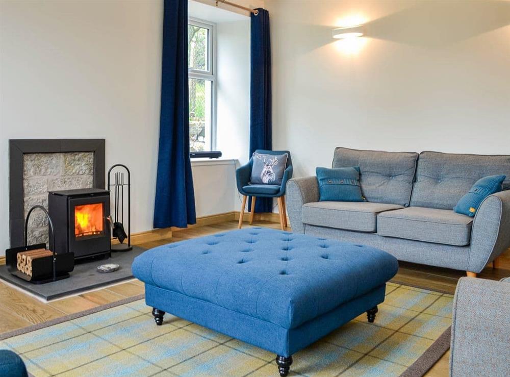 Living room at Druids Knowe in Brechin, Angus