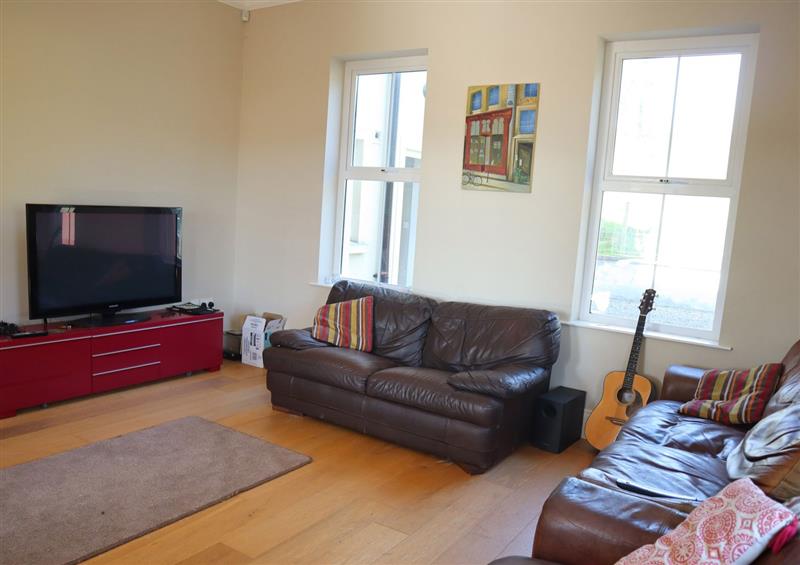 The living room at Drumlaney, Belturbet