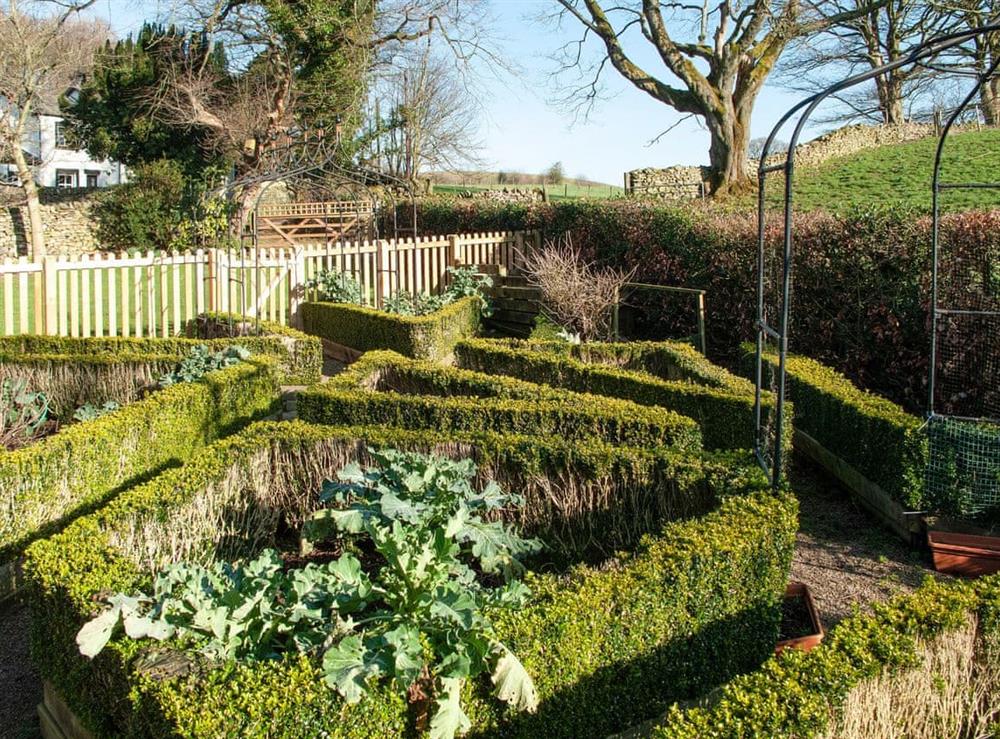 Garden at Drumlins Cottage in Endmoor, near Kendal, Cumbria