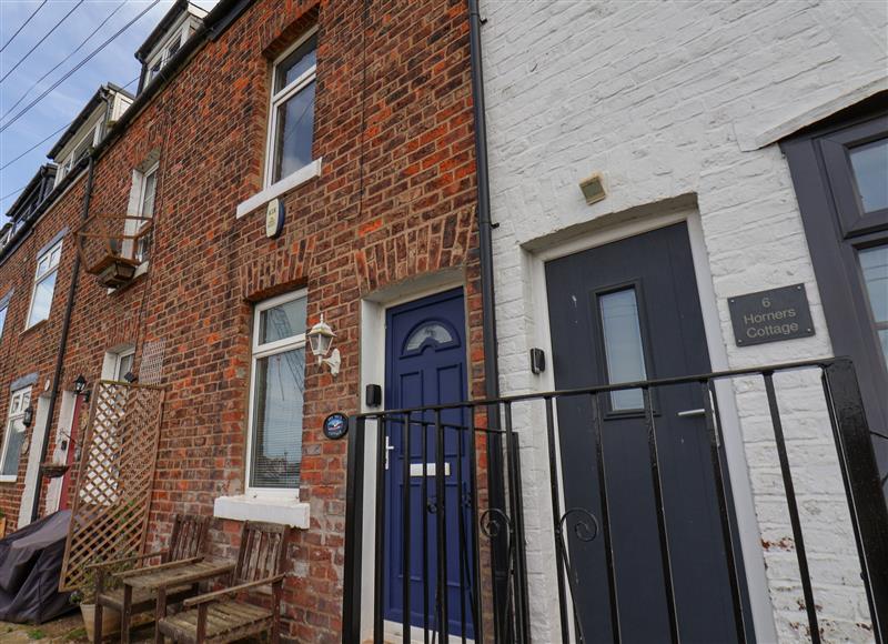 Outside at Dry Dock Cottage, Whitby